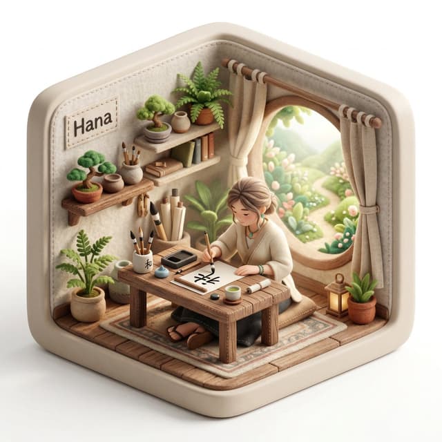 Nano Banana Prompt - Create a 3D isometric diorama illustration of an original ch