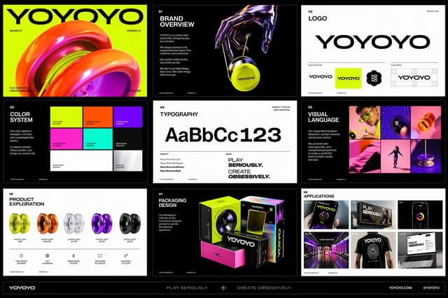 GPT Image Prompt - Create a polished multi-page (multiple images) brand kit for