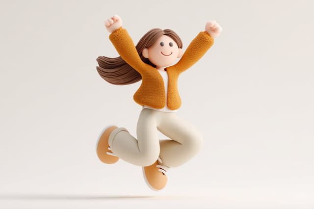 GPT Image Prompt - Cute 3D render of a [subject], matte surface, kneaded clay i