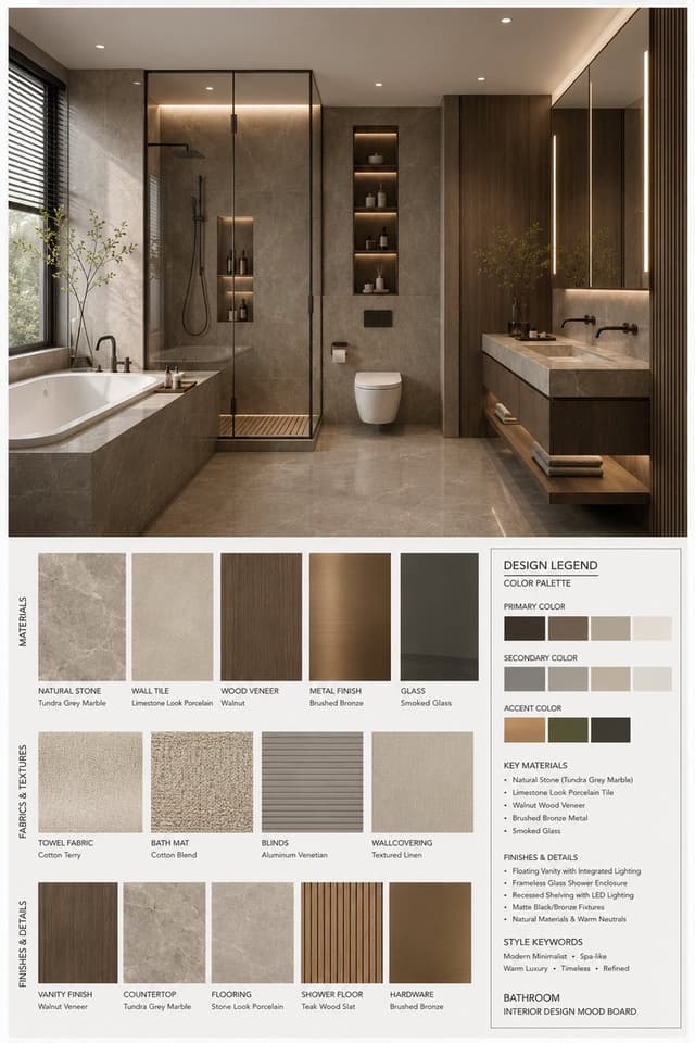 GPT Image Prompt - (室内设计情绪板生成器 / Interior Design Mood Board Generator)
你是一名专业的室