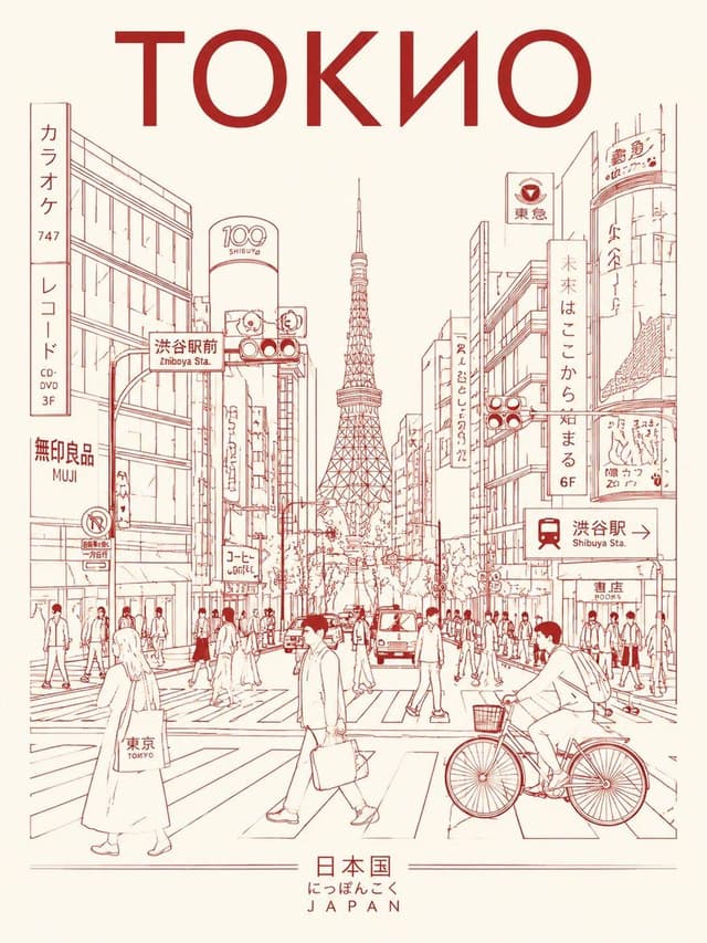 GPT Image Prompt - Create a minimalist ultra-high-resolution travel poster in l