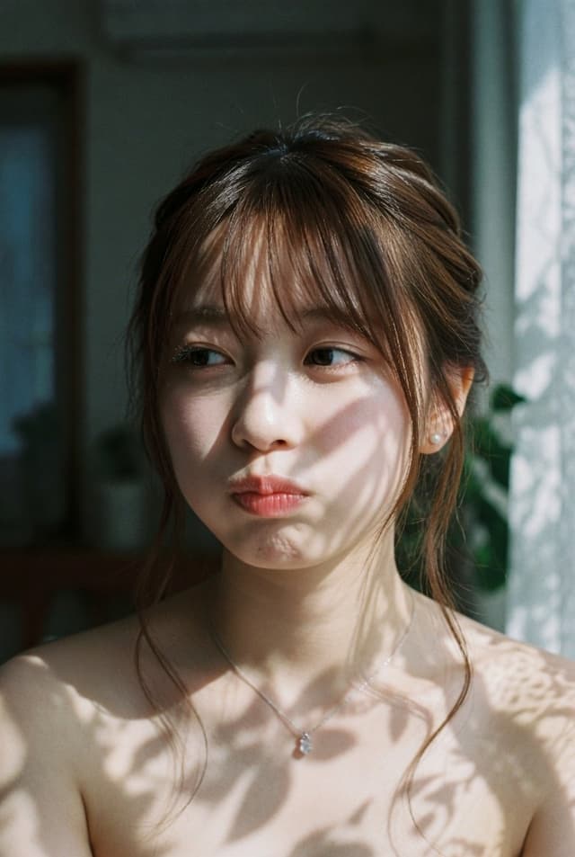 Grok Imagine Prompt - A photorealistic portrait of a young stunning beautiful Japa
