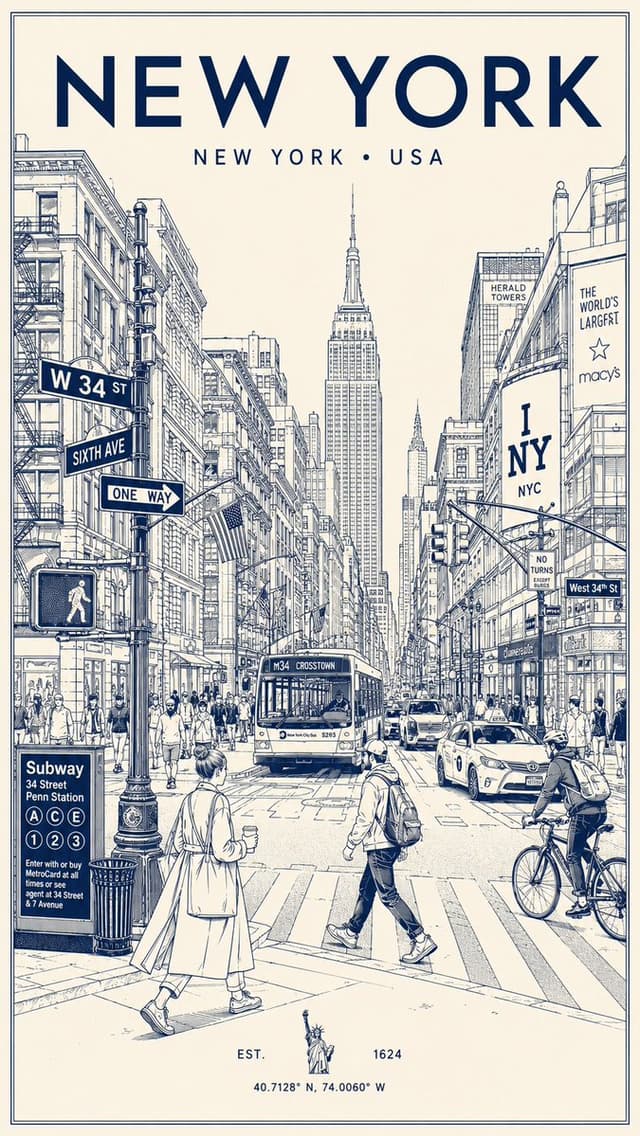 Other Prompt - Create an ultra-detailed minimalist urban poster of:

[ CITY