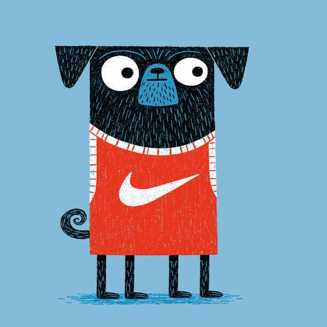 Midjourney Prompt - Nike Pug --ar 1:1 --sref 2977481491
--sw 100 --stylize 300 -