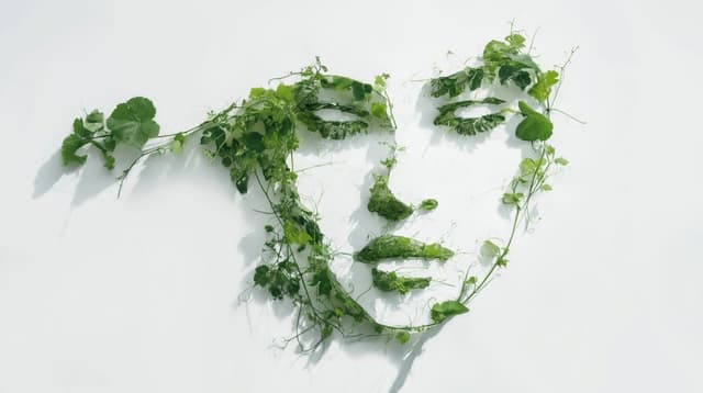 Midjourney Prompt - Create a minimalist image on a clean white background featur