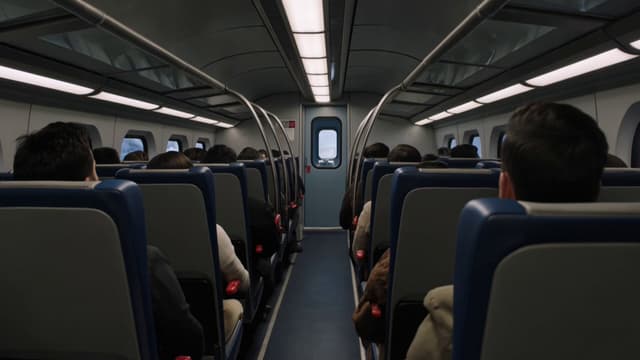 Kling Prompt - High-speed train exiting a mountain tunnel as the tunnel imp