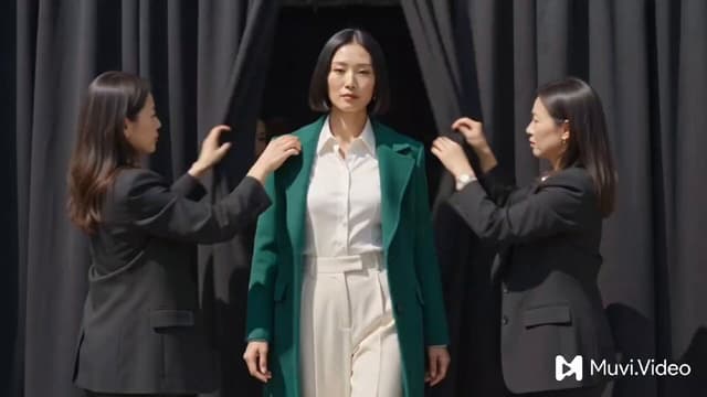 Gemini Omni Prompt - 15s ultra-realistic cinematic video of a tall Japanese fashi