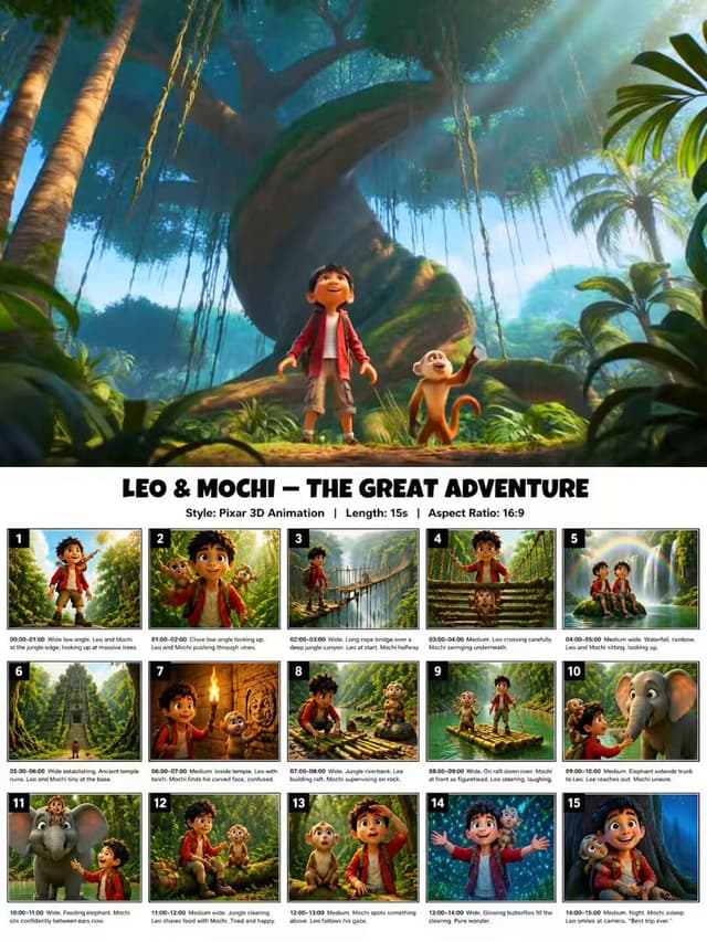 Seedance Prompt - best trip ever.🐒