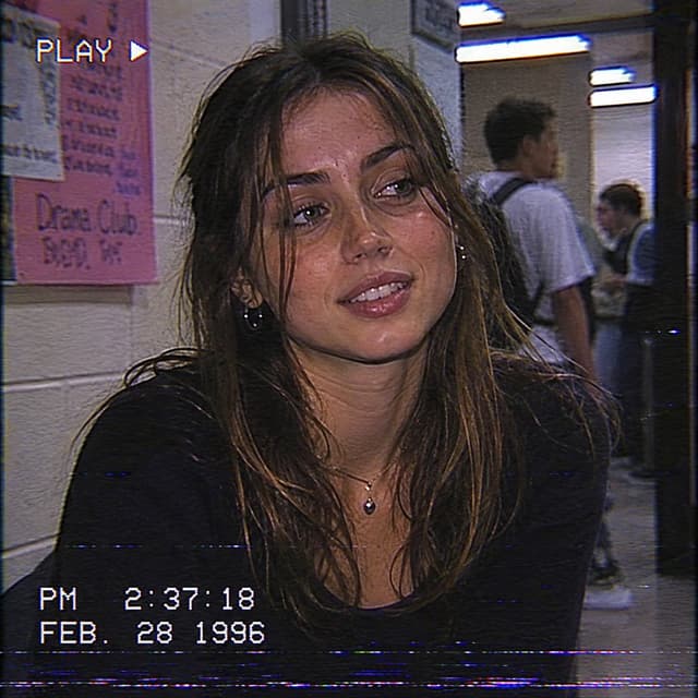 GPT Image Prompt - Image of [person] from a VHS camcorder recorded in a high sc
