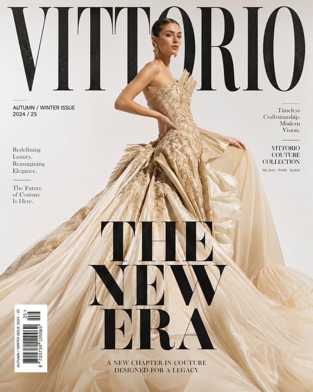 GPT Image Prompt - An ultra-luxury high fashion magazine cover for an elite cou