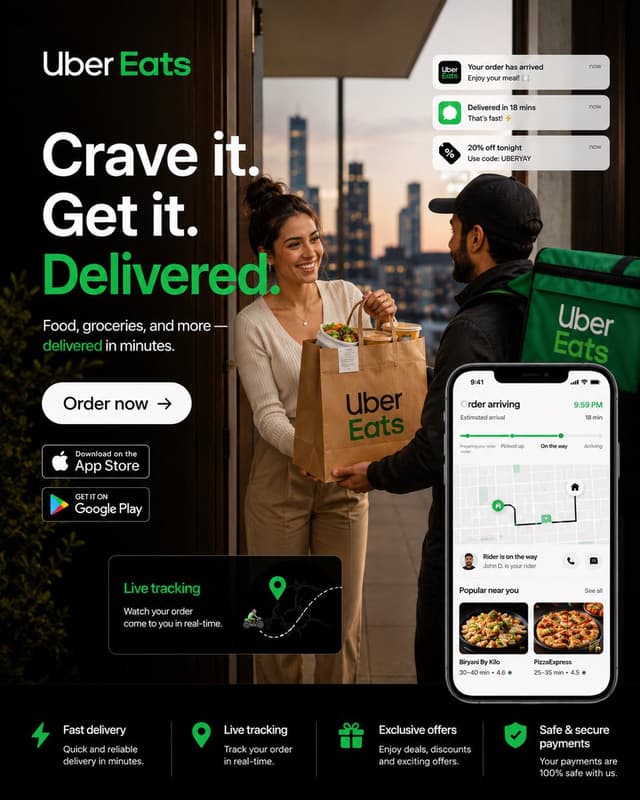 GPT Image Prompt - UBER EATS — GLOBAL HERO SMM CAMPAIGN

FORMAT:
4:5 vertical p