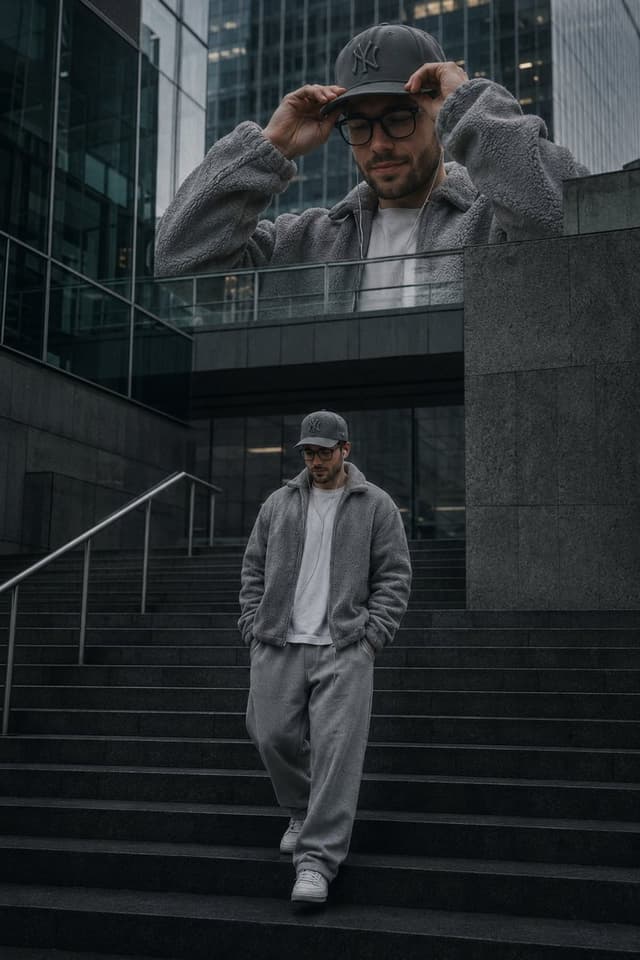GPT Image Prompt - cinematic luxury streetwear editorial with a layered in-came