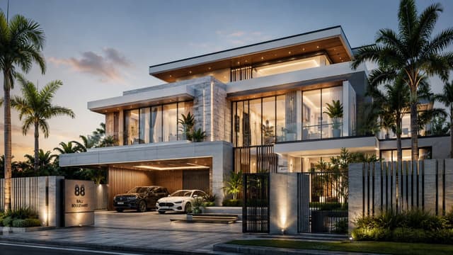 GPT Image Prompt - Create a high-end photorealistic 3D architectural rendering