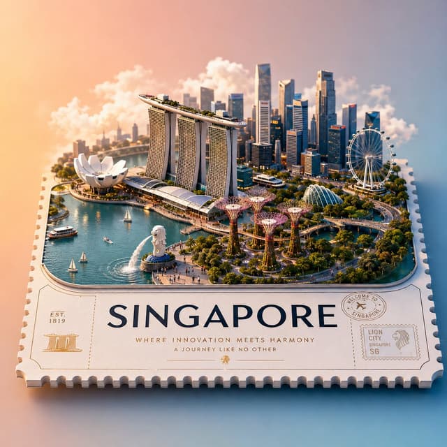 GPT Image Prompt - Create a premium stylized 3D isometric travel poster of [LOC