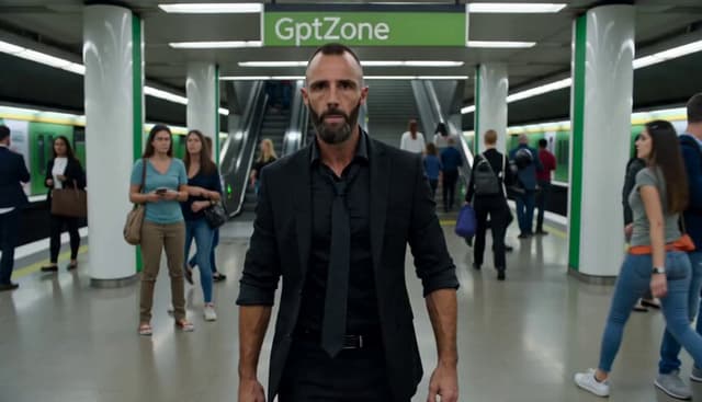 Veo Prompt - Crea un vídeo cinematográfico de 15 segundos en una estación