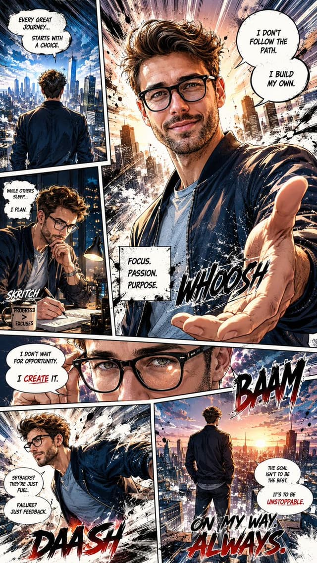 GPT Image Prompt - Create a full-color, full-page manga illustration based on t