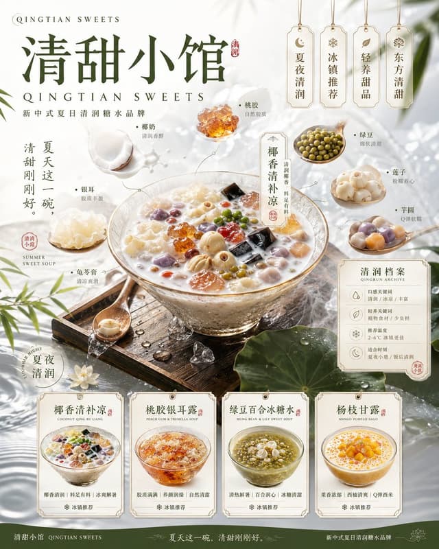 GPT Image Prompt - 请根据以下品牌信息，创作一套高完成度、具有统一视觉系统的「4张品牌视觉提案」。

注意：
这不是一张四宫格拼图，也不是把