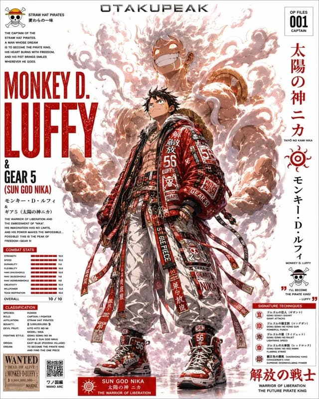 GPT Image Prompt - MASTERPIECE anime character dossier poster, ultra-detailed m
