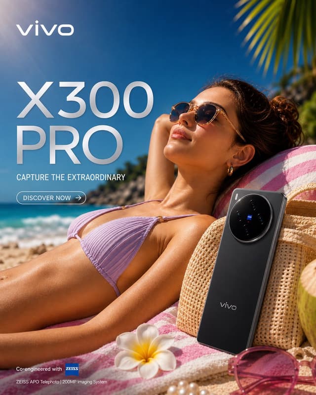 GPT Image Prompt - VIVO X300 PRO
"CAPTURE THE EXTRAORDINARY"
FORMAT
Ultra-Pr