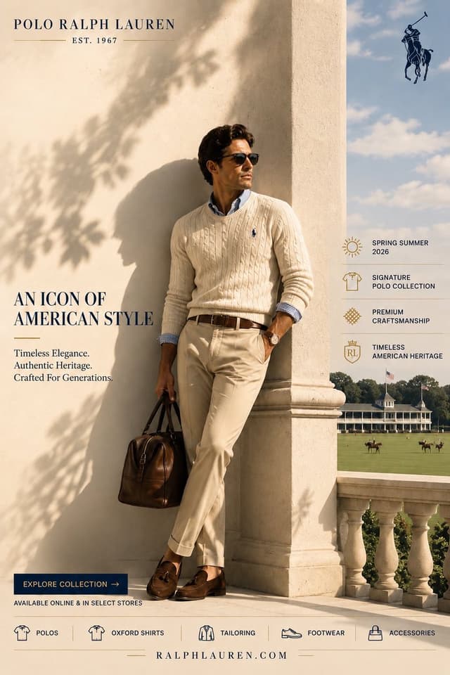 GPT Image Prompt - CREATE A LUXURY FASHION BRAND SOCIAL MEDIA CAMPAIGN POSTER F