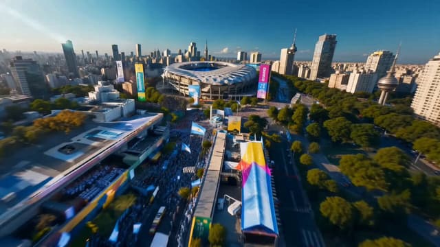 Seedance Prompt - CREATE A 15-SECOND CINEMATIC FIFA WORLD CUP HOST CITY × SPRI