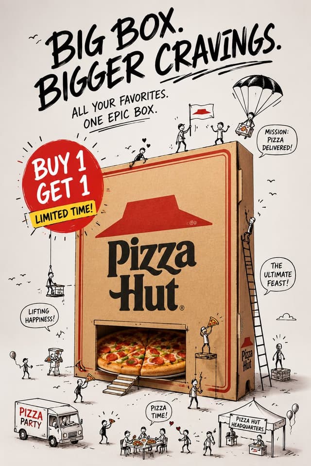 GPT Image Prompt - Create a premium mixed-media advertising poster in vertical