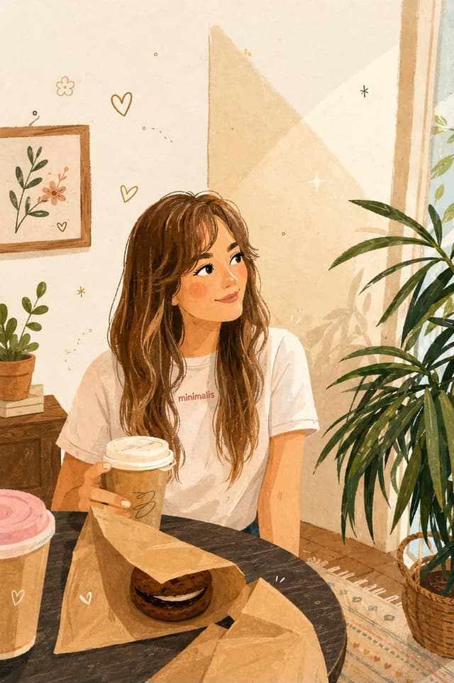 GPT Image Prompt - Transform the uploaded photo into a warm, cozy hand-painted
