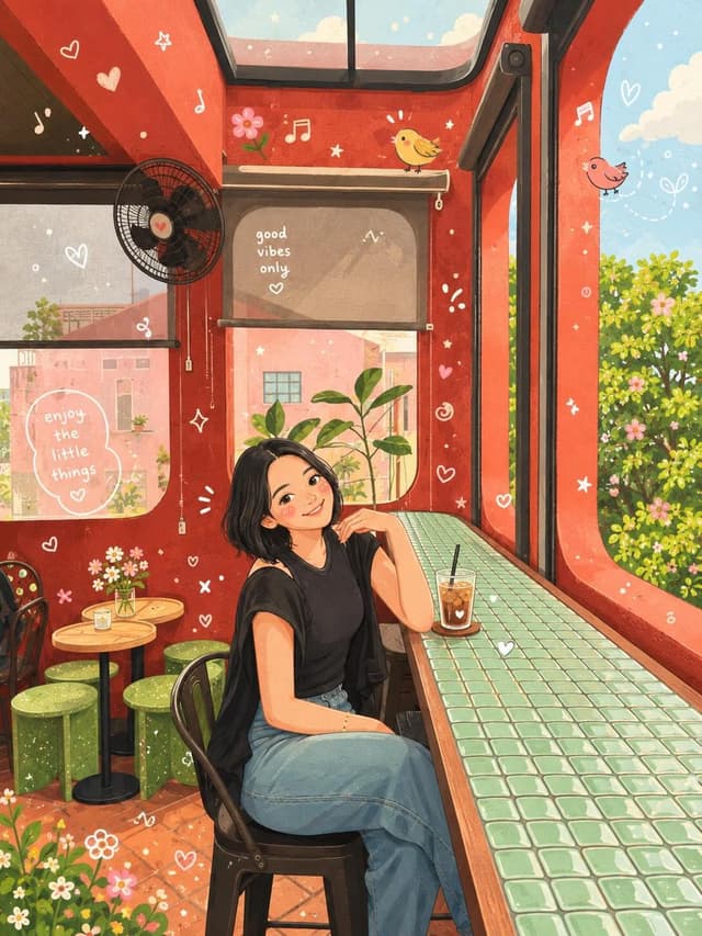 GPT Image Prompt - Transform the uploaded photo into a cozy whimsical storybook