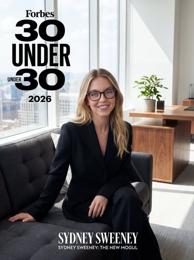 Nano Banana Prompt - Create a hyper-realistic Forbes “30 Under 30” magazine-style