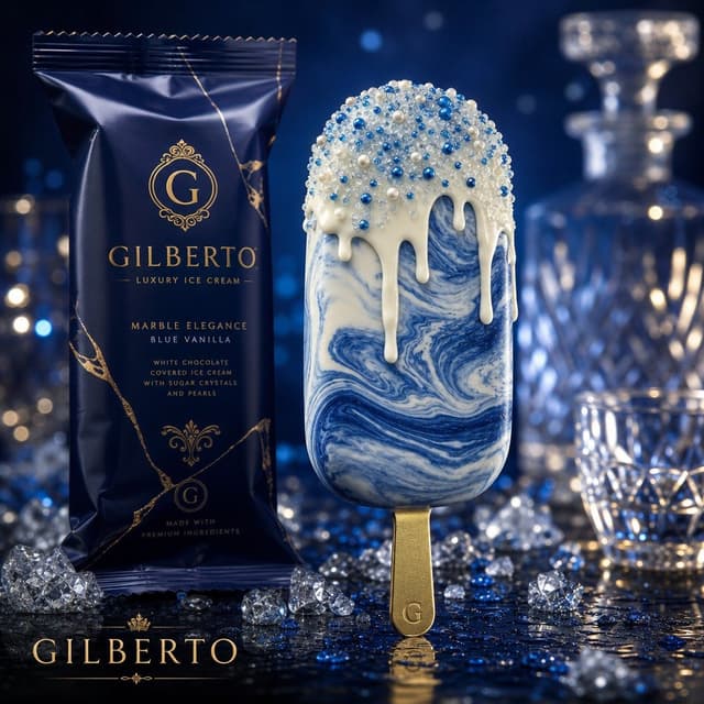 GPT Image Prompt - A premium commercial product advertisement for a luxury gour