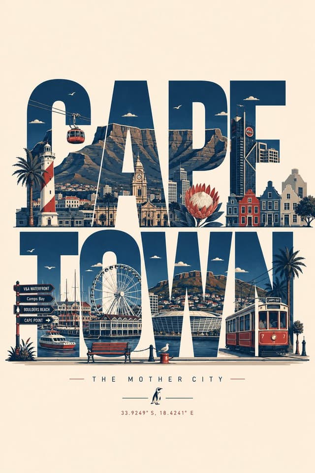 GPT Image Prompt - Create a clean, modern typographic travel poster where the c
