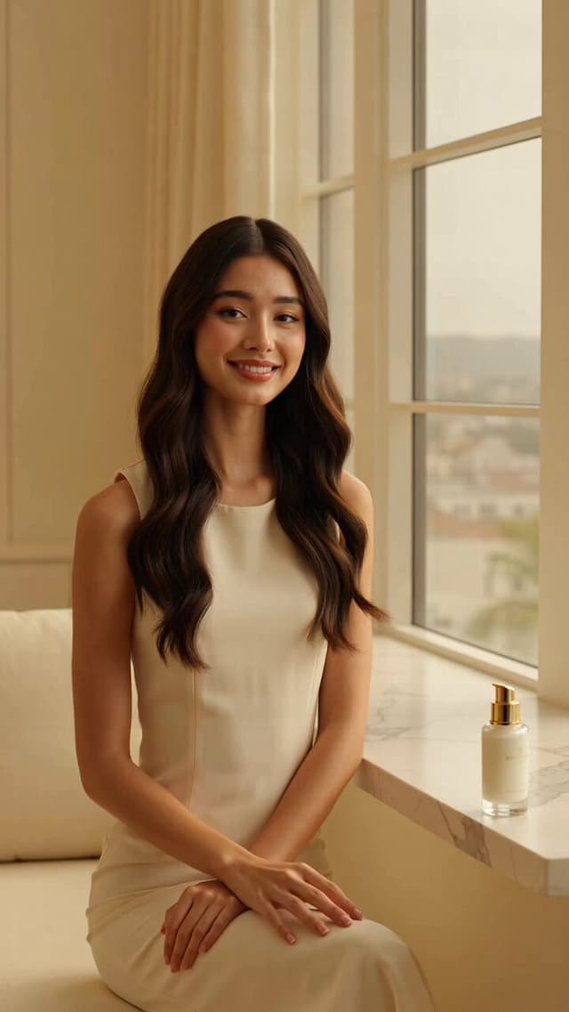 Grok Imagine Prompt - Create a 15-second ultra-realistic luxury skincare commercia