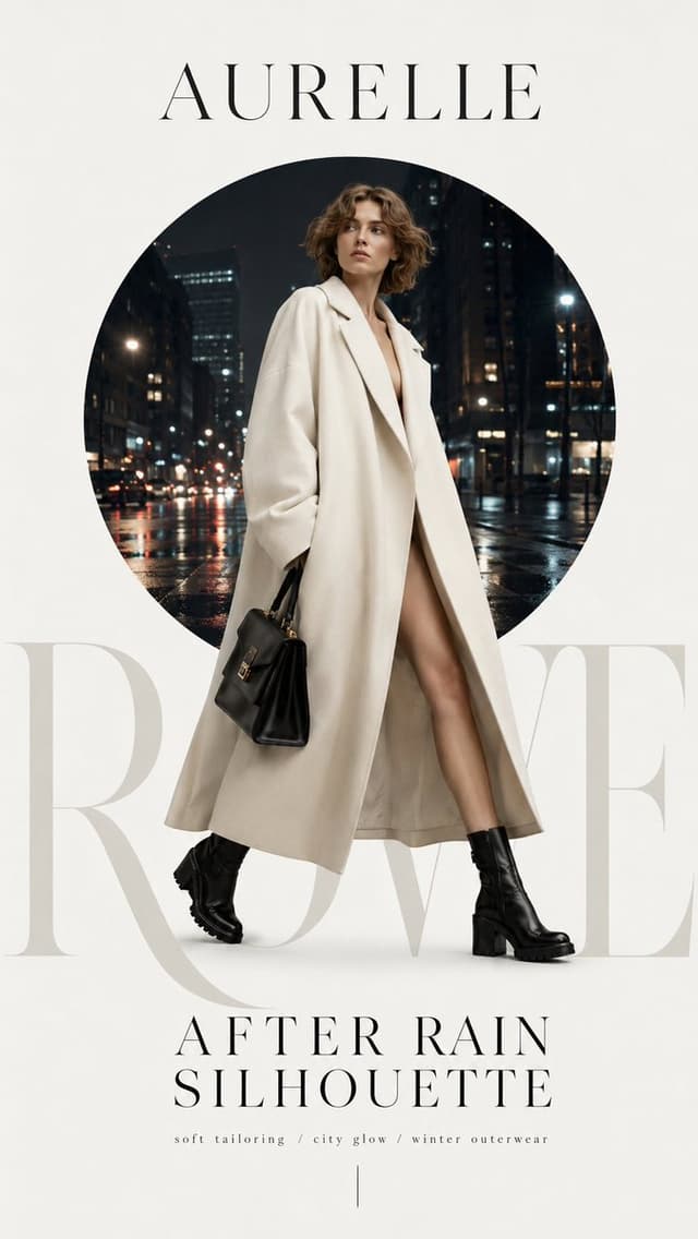 GPT Image Prompt - Create a high-end type couture editorial poster where typogr