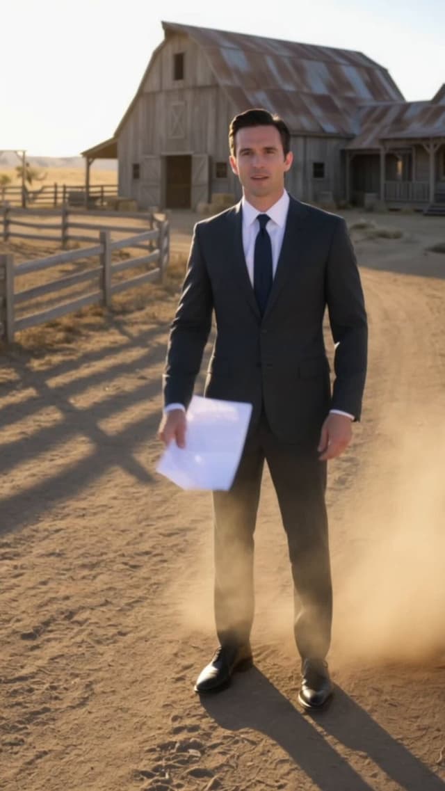 Seedance Prompt - What happens when corporate ambition meets cowboy reality?

