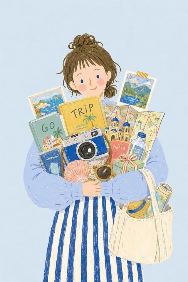 GPT Image Prompt - A cozy hand-painted children's storybook illustration with s