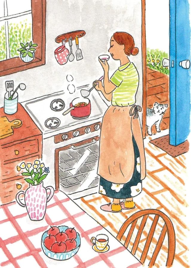 GPT Image Prompt - Whimsical hand-drawn watercolor and colored-pencil illustrat