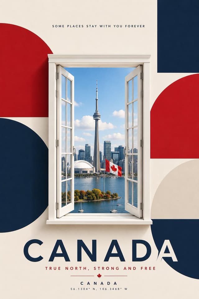 GPT Image Prompt - Create a premium minimalist travel poster with a clean edito