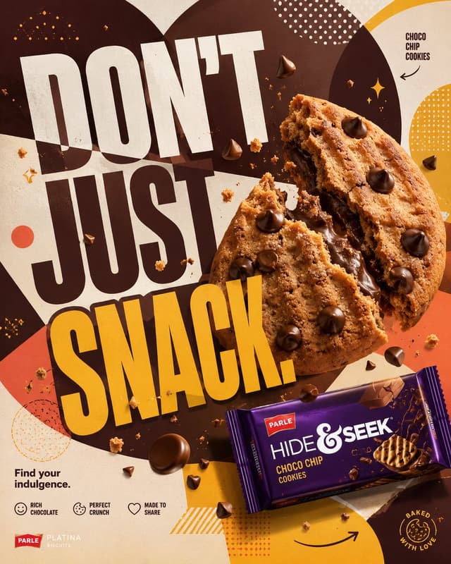 GPT Image Prompt - Act as the Global Creative Director for Parle Hide & Seek, t
