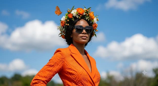 Gemini Omni Prompt - Ultra-realistic high-fashion editorial portrait of the uploa
