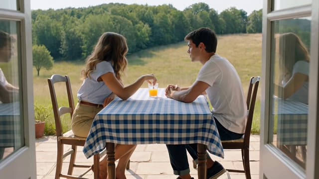 Kling Prompt - A cinematic, ultra-realistic 4K scene set on the sunlit outd