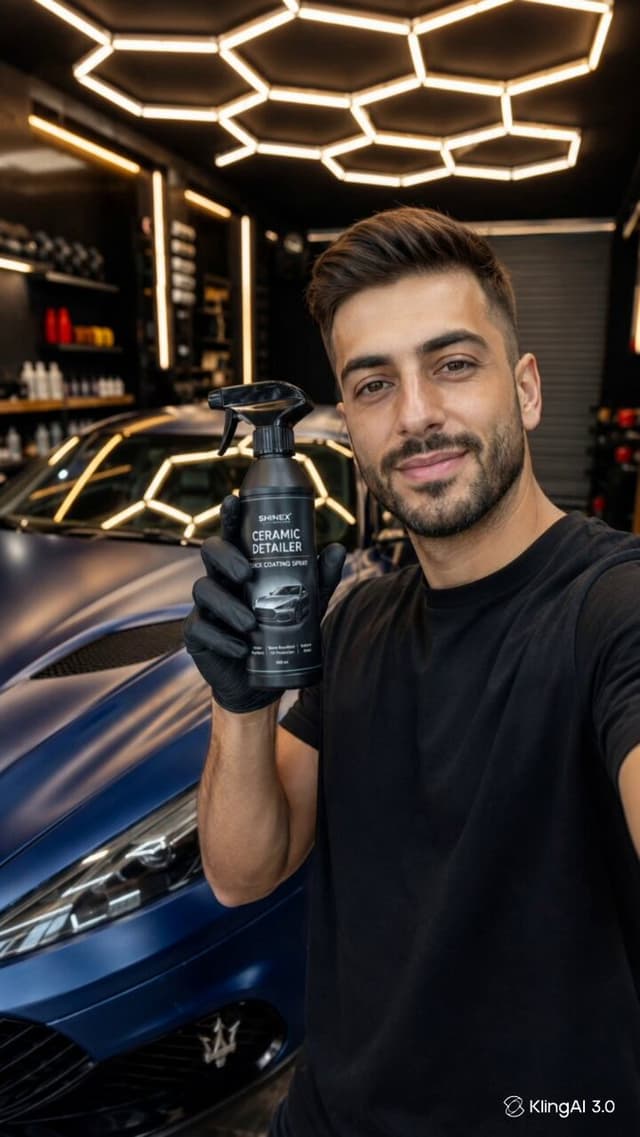 Kling Prompt - A hyper-realistic, premium automotive lifestyle UGC-style sh