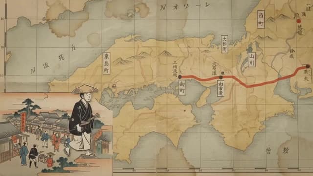 Gemini Omni Prompt - 10-second historical documentary animation in Vox explainer style. Background is