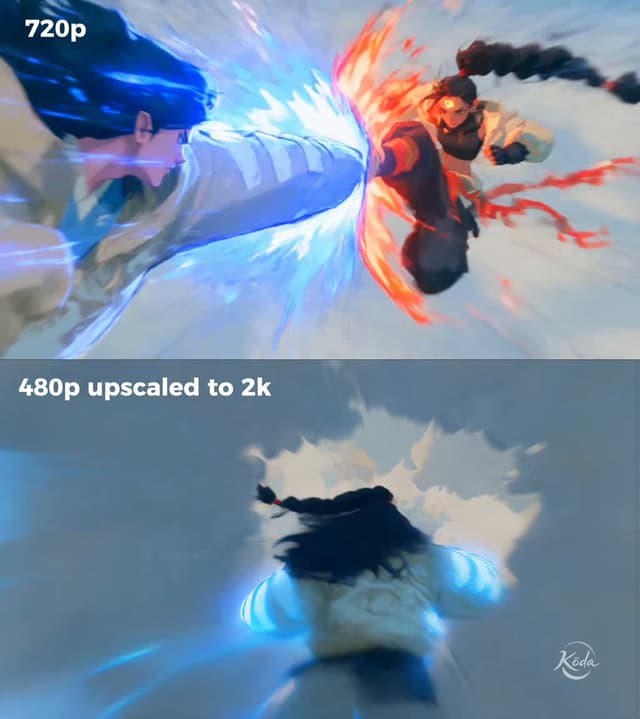 Seedance Prompt - Create a hand-drawn donghua aerial duel above vast mountain