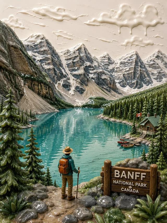 GPT Image Prompt - A highly detailed miniature diorama of [DESTINATION/LANDMARK