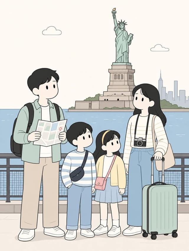 GPT Image Prompt - Create a soft, minimalist illustration in a clean Korean web