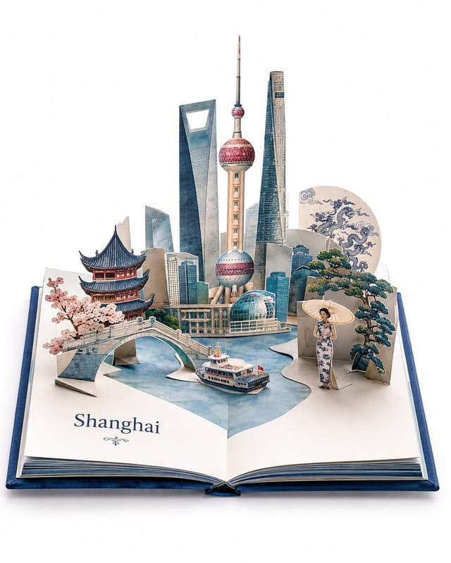 GPT Image Prompt - Cities depicted in a pop-up book style.
GPT Image 2
Prompt