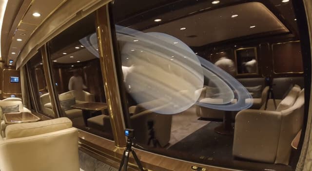 Veo Prompt - an amateur timelapse video taken by a tourist from ` plush a