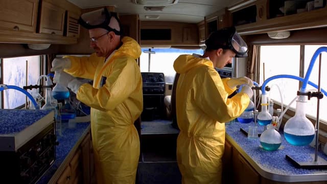 MiniMax Prompt - Breaking Bad meets Friends crossover. Single-camera cinemati