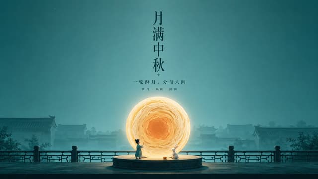 GPT Image Prompt - 主题：中秋节海报 
比例 16:9 
—————— 
一共10个图片 
每张色相要完全不同，避免色相雷同 
避免雷同的有