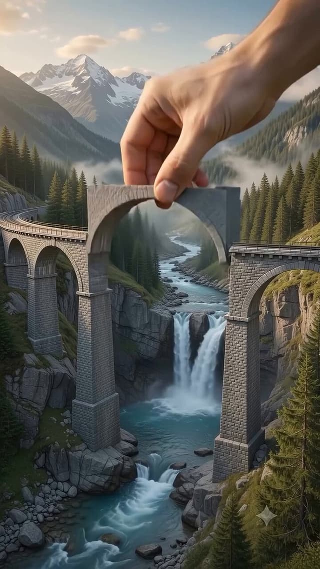 Veo Prompt - Create a hyper-realistic cinematic vertical video (9:16) of